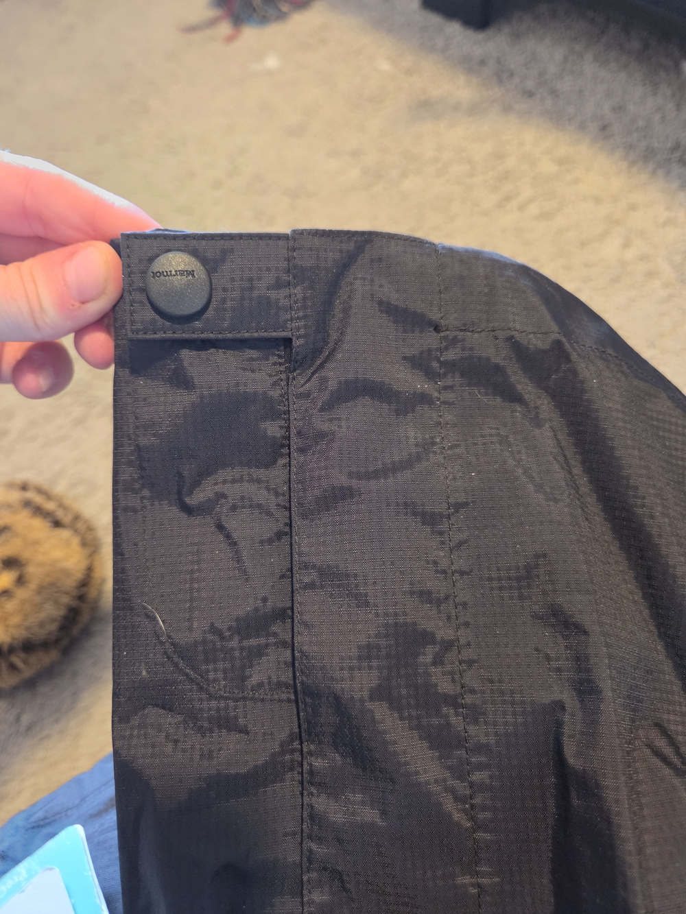 Marmot Black Women's Lightweight Rain Pants - Picture 11 of 13